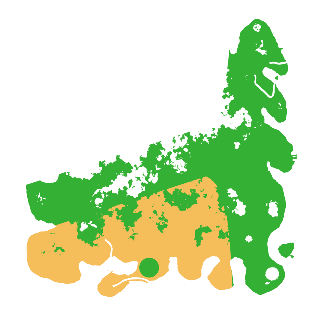 Biome Rust Map: Procedural Map, Size: 4250, Seed: 668366976