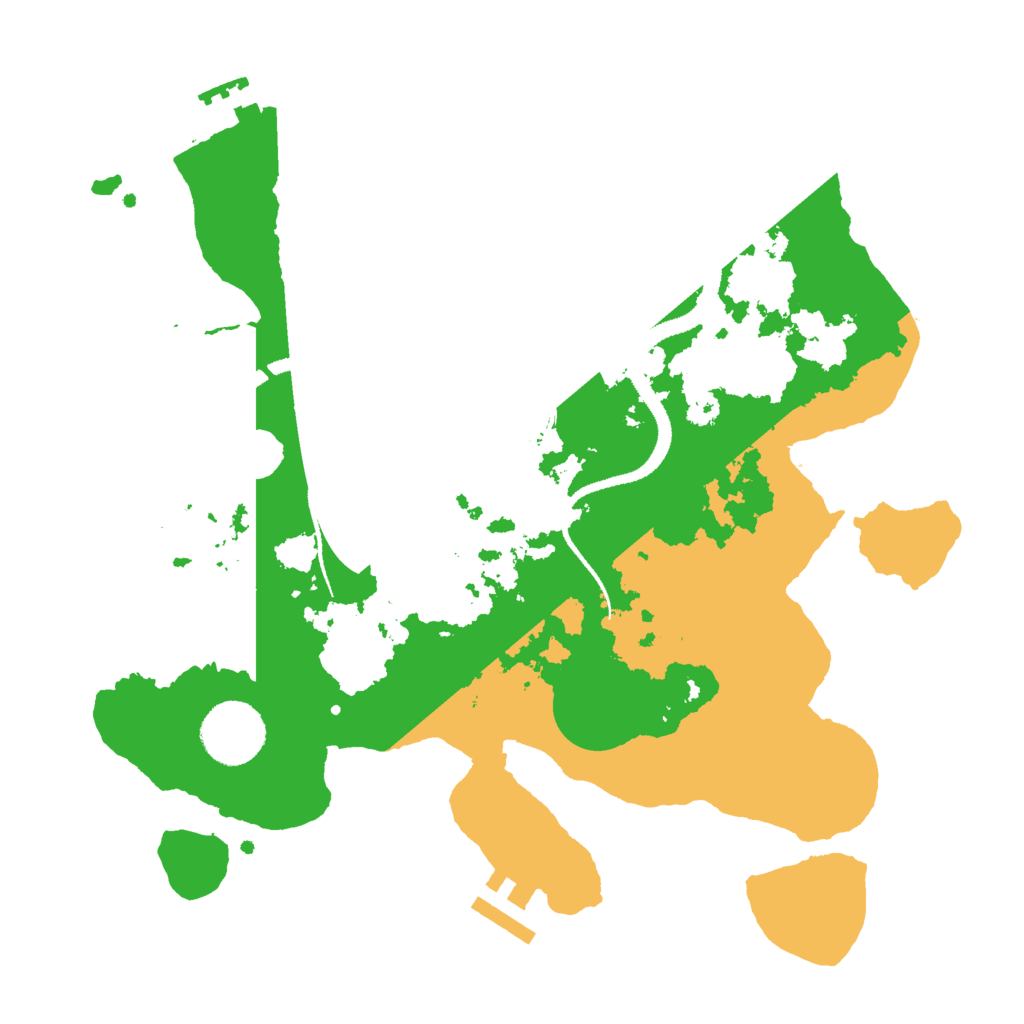 Biome Rust Map: Procedural Map, Size: 3000, Seed: 428320352