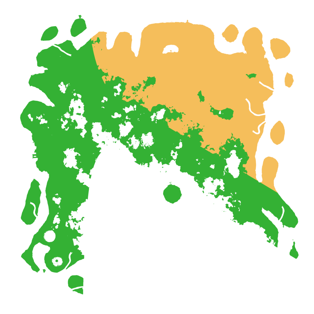 Biome Rust Map: Procedural Map, Size: 4800, Seed: 1538155057