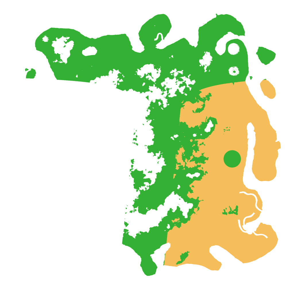 Biome Rust Map: Procedural Map, Size: 4500, Seed: 2056173788