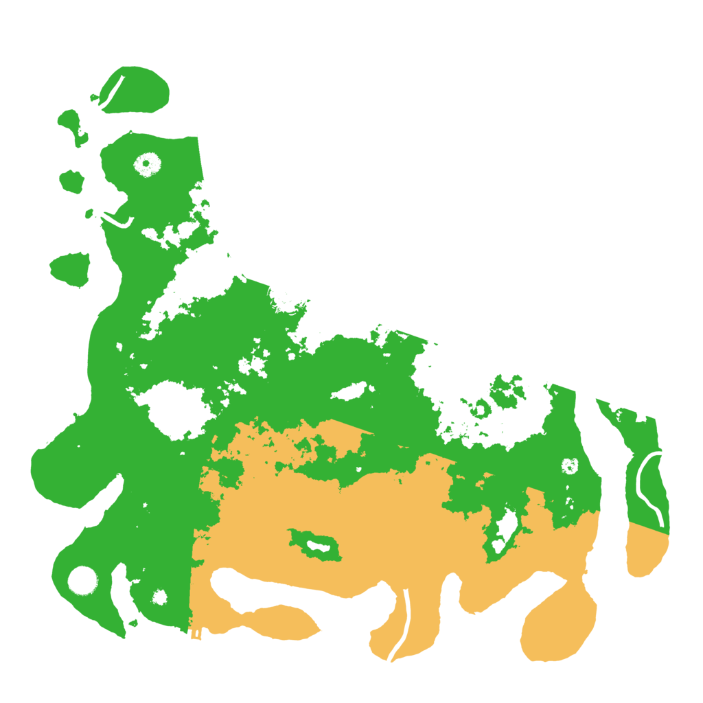 Biome Rust Map: Procedural Map, Size: 4250, Seed: 152909665