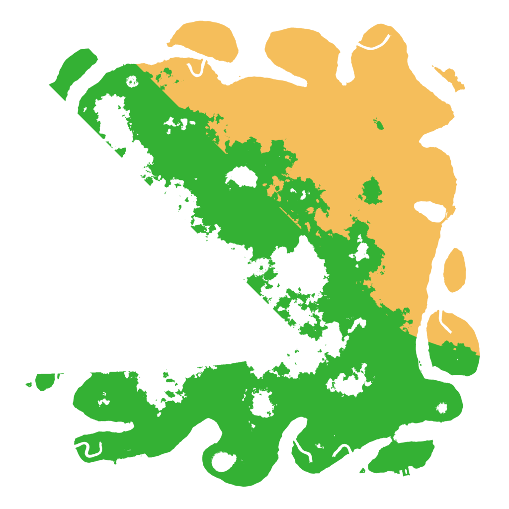 Biome Rust Map: Procedural Map, Size: 4500, Seed: 1938310327