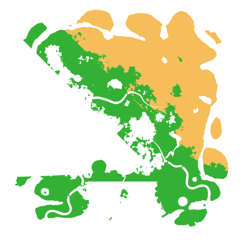 Biome Rust Map: Procedural Map, Size: 4500, Seed: 1938310327