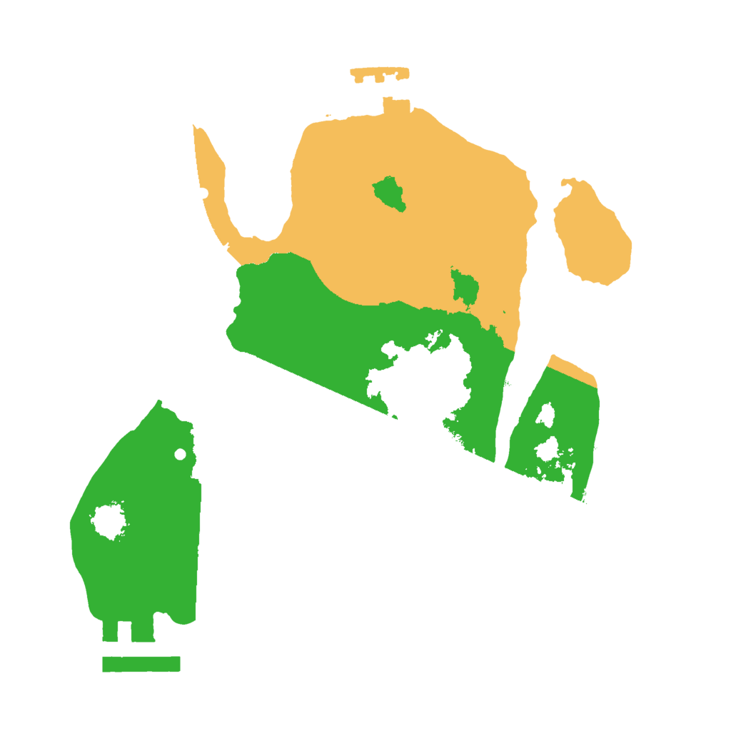 Biome Rust Map: Procedural Map, Size: 1900, Seed: 1293168060