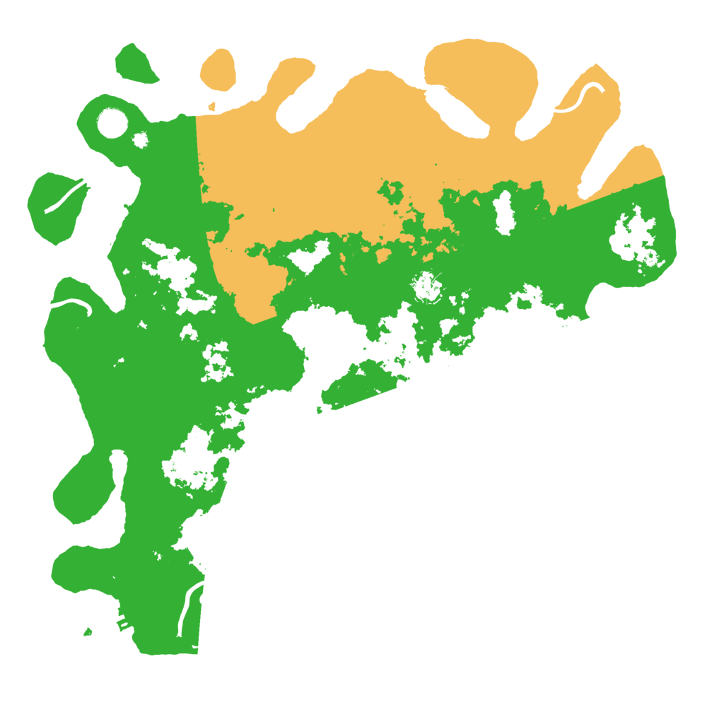 Biome Rust Map: Procedural Map, Size: 4250, Seed: 444071212