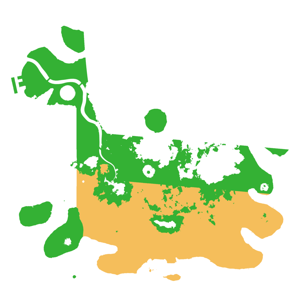 Biome Rust Map: Procedural Map, Size: 3800, Seed: 9175469