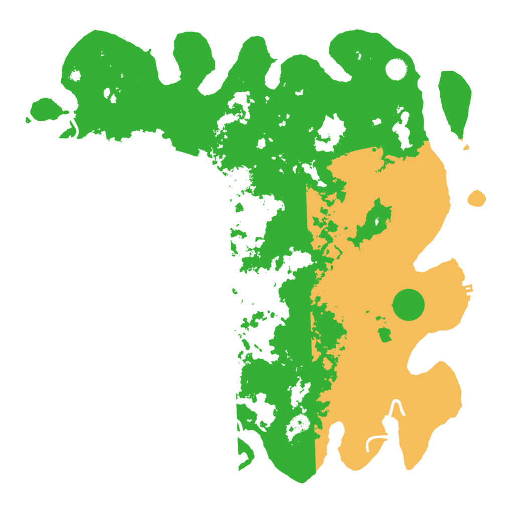 Biome Rust Map: Procedural Map, Size: 4250, Seed: 748159263