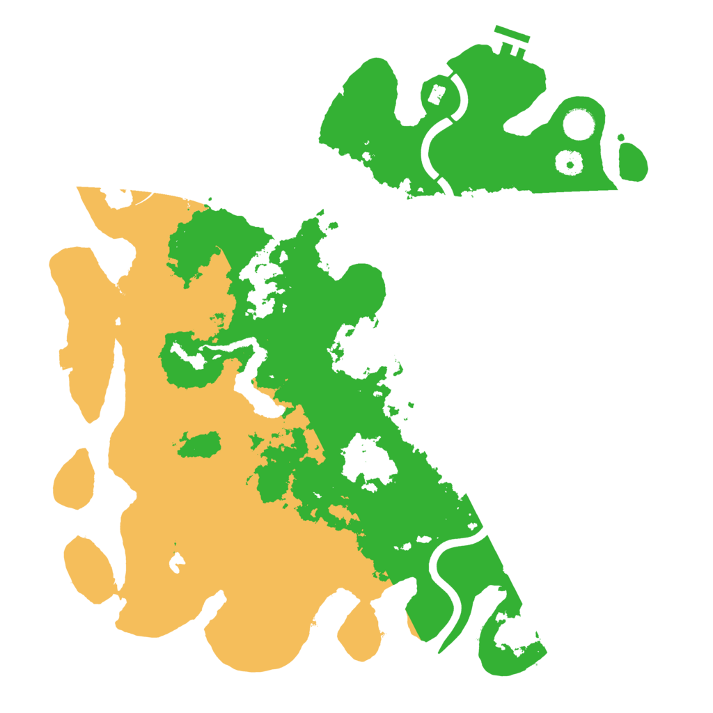 Biome Rust Map: Procedural Map, Size: 4000, Seed: 2367142