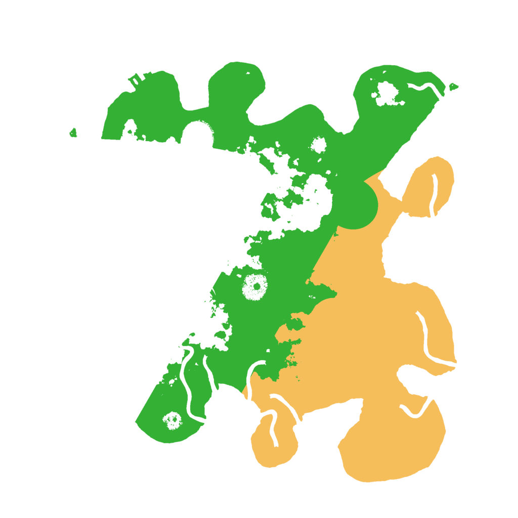 Biome Rust Map: Procedural Map, Size: 3000, Seed: 266595538