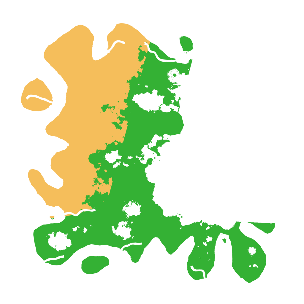 Biome Rust Map: Procedural Map, Size: 3500, Seed: 78632760