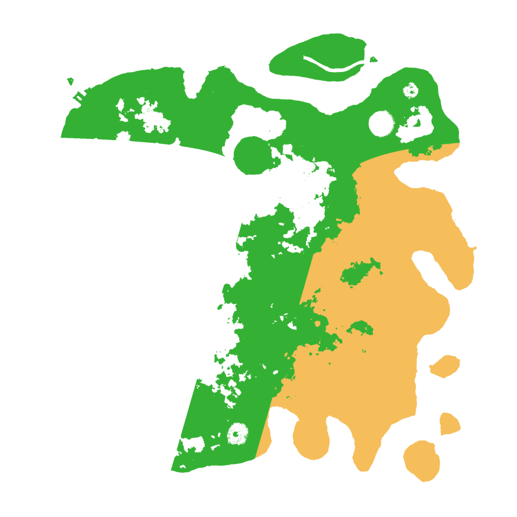 Biome Rust Map: Procedural Map, Size: 3600, Seed: 760128423
