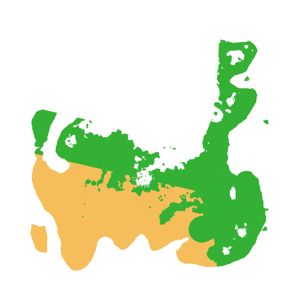 Biome Rust Map: Procedural Map, Size: 3000, Seed: 5560