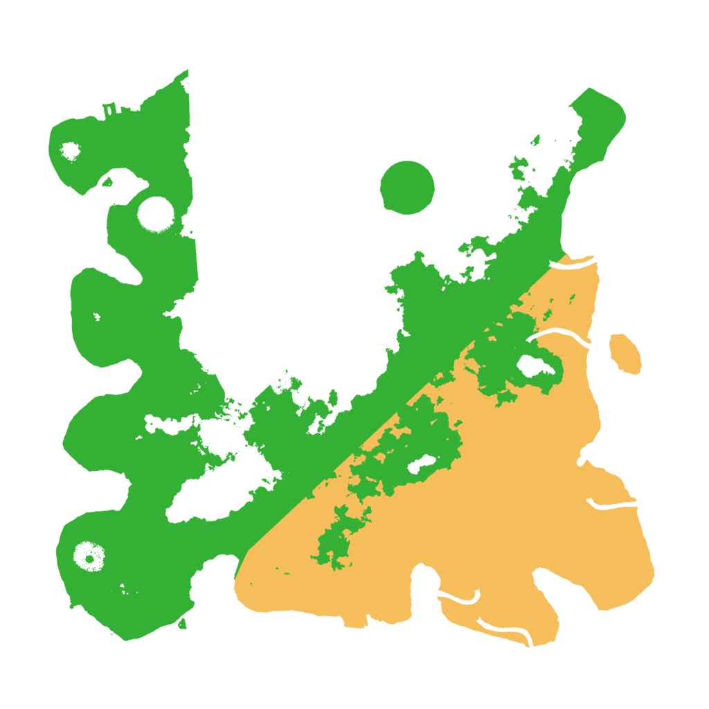 Biome Rust Map: Procedural Map, Size: 3500, Seed: 1217929530