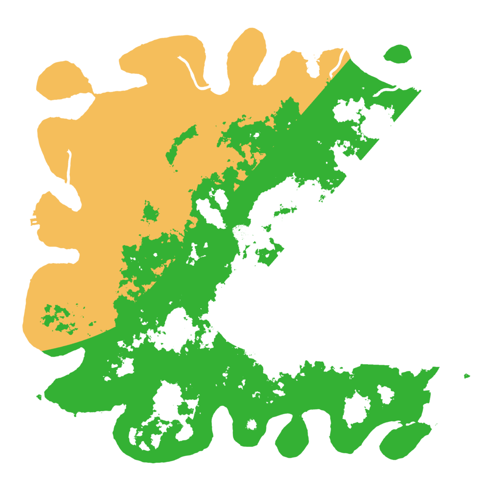 Biome Rust Map: Procedural Map, Size: 4500, Seed: 29883