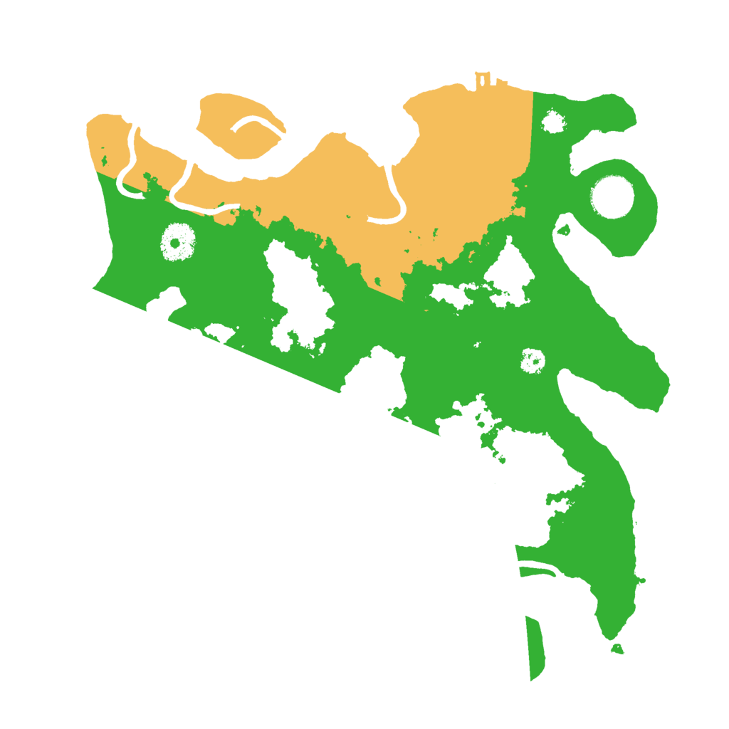 Biome Rust Map: Procedural Map, Size: 3000, Seed: 289524841