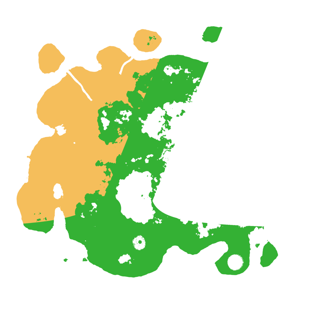 Biome Rust Map: Procedural Map, Size: 3500, Seed: 1569982291