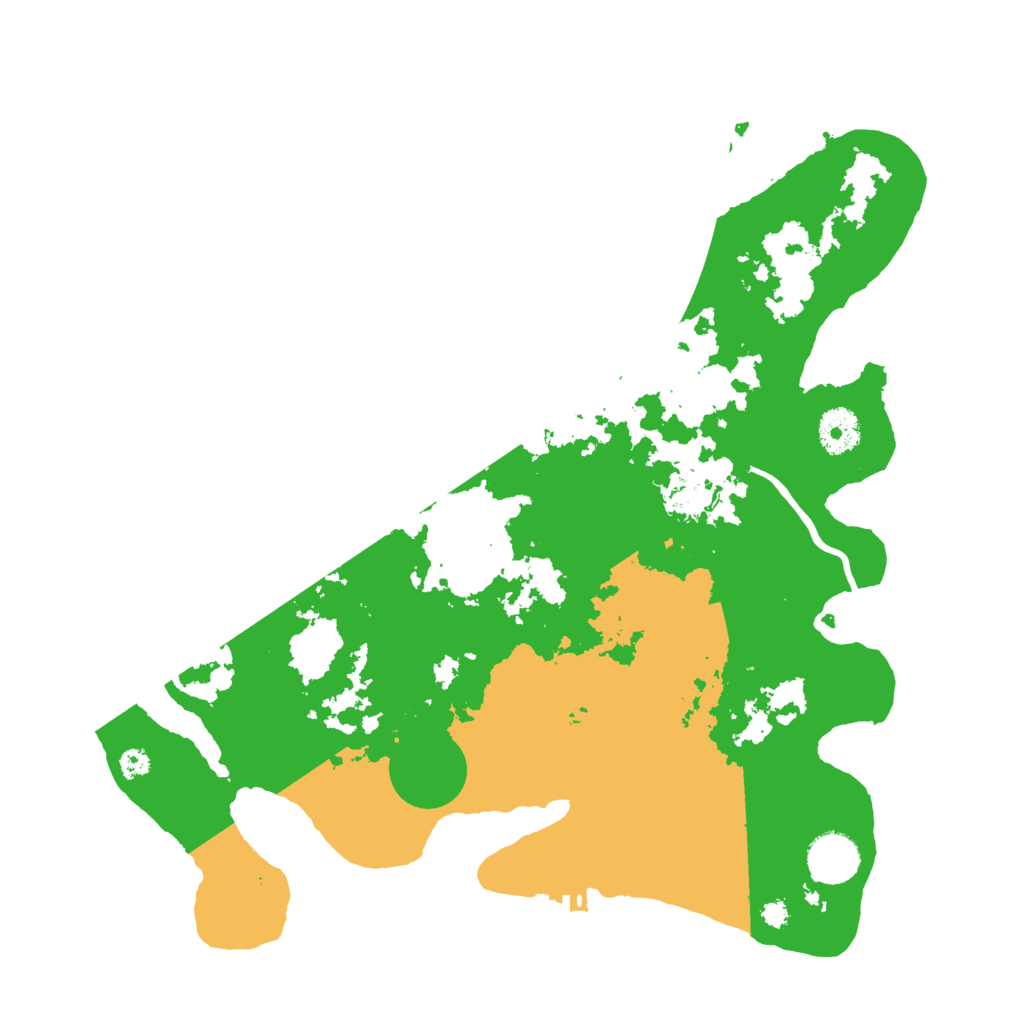 Biome Rust Map: Procedural Map, Size: 3500, Seed: 66036462