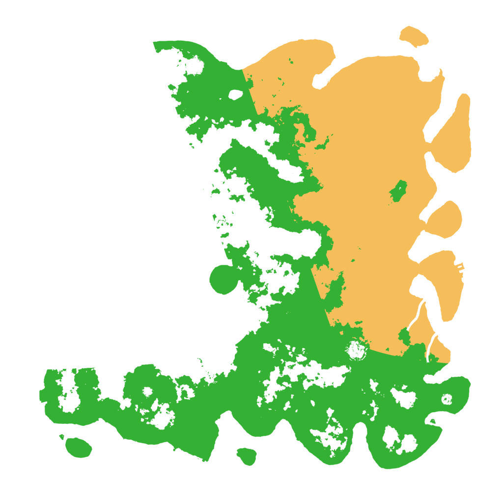 Biome Rust Map: Procedural Map, Size: 4699, Seed: 1939091820