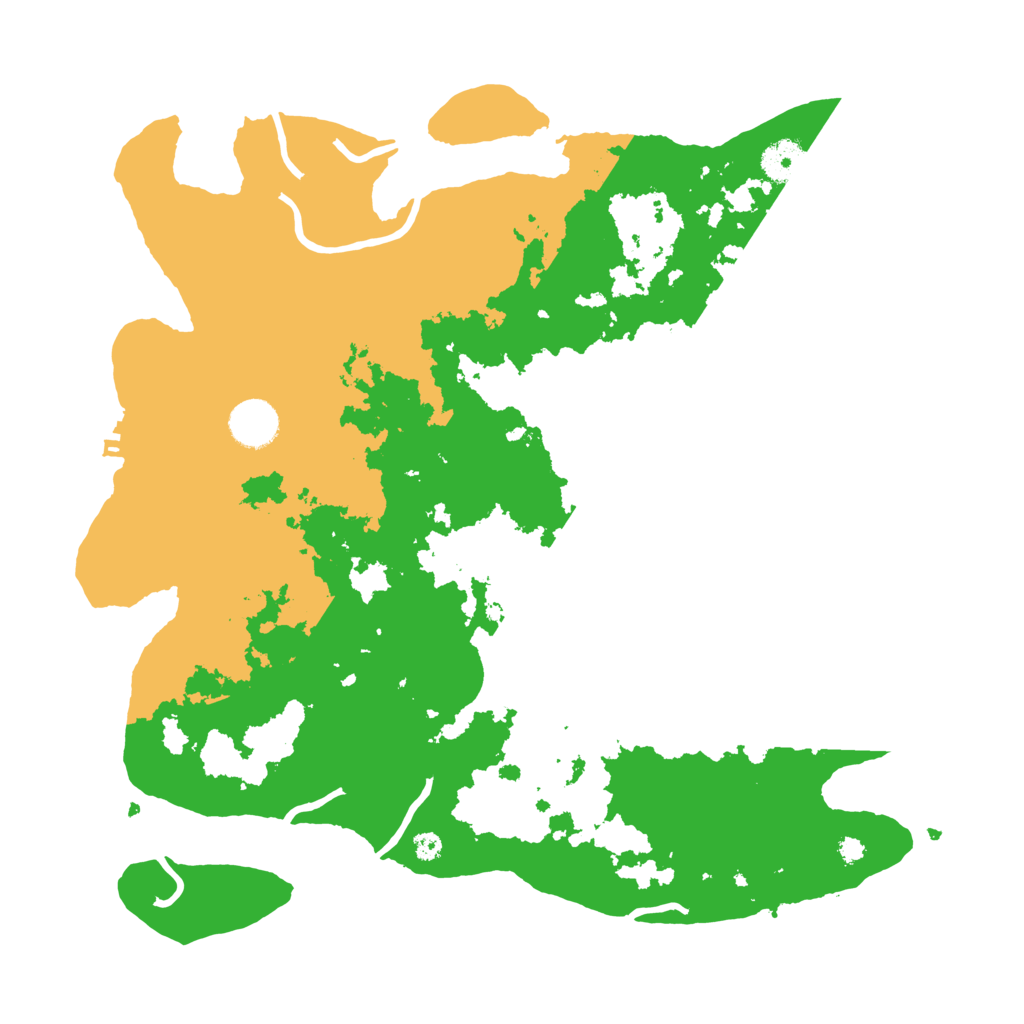 Biome Rust Map: Procedural Map, Size: 3700, Seed: 1510305051