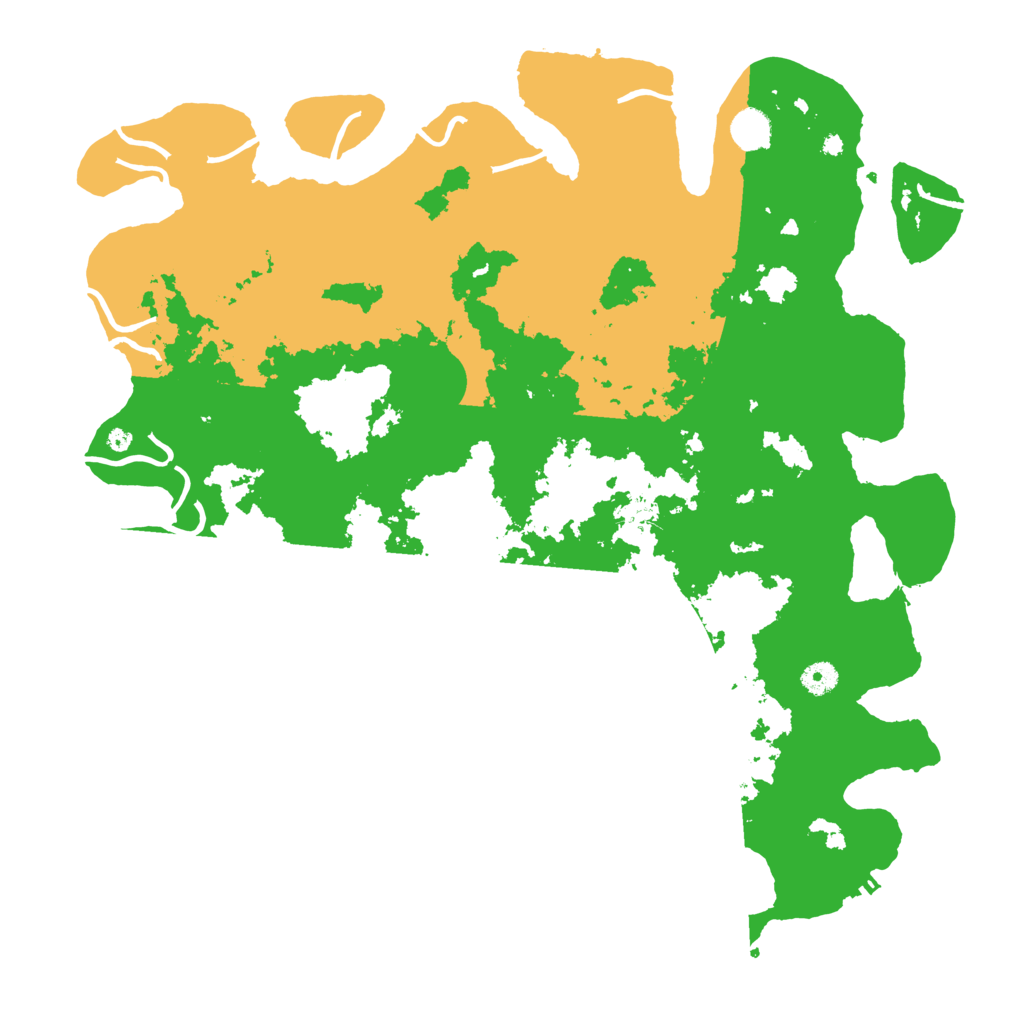 Biome Rust Map: Procedural Map, Size: 4500, Seed: 1060426031