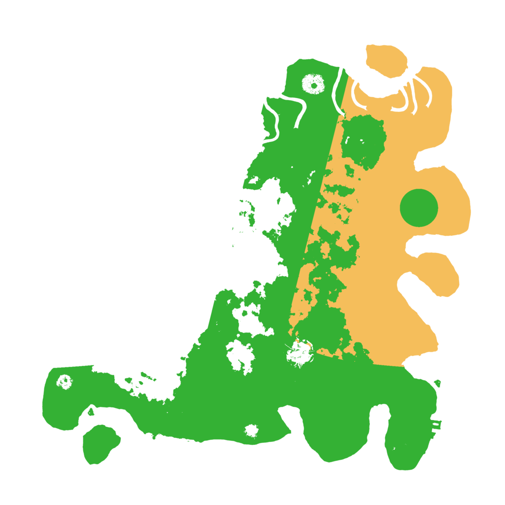 Biome Rust Map: Procedural Map, Size: 3500, Seed: 764125686