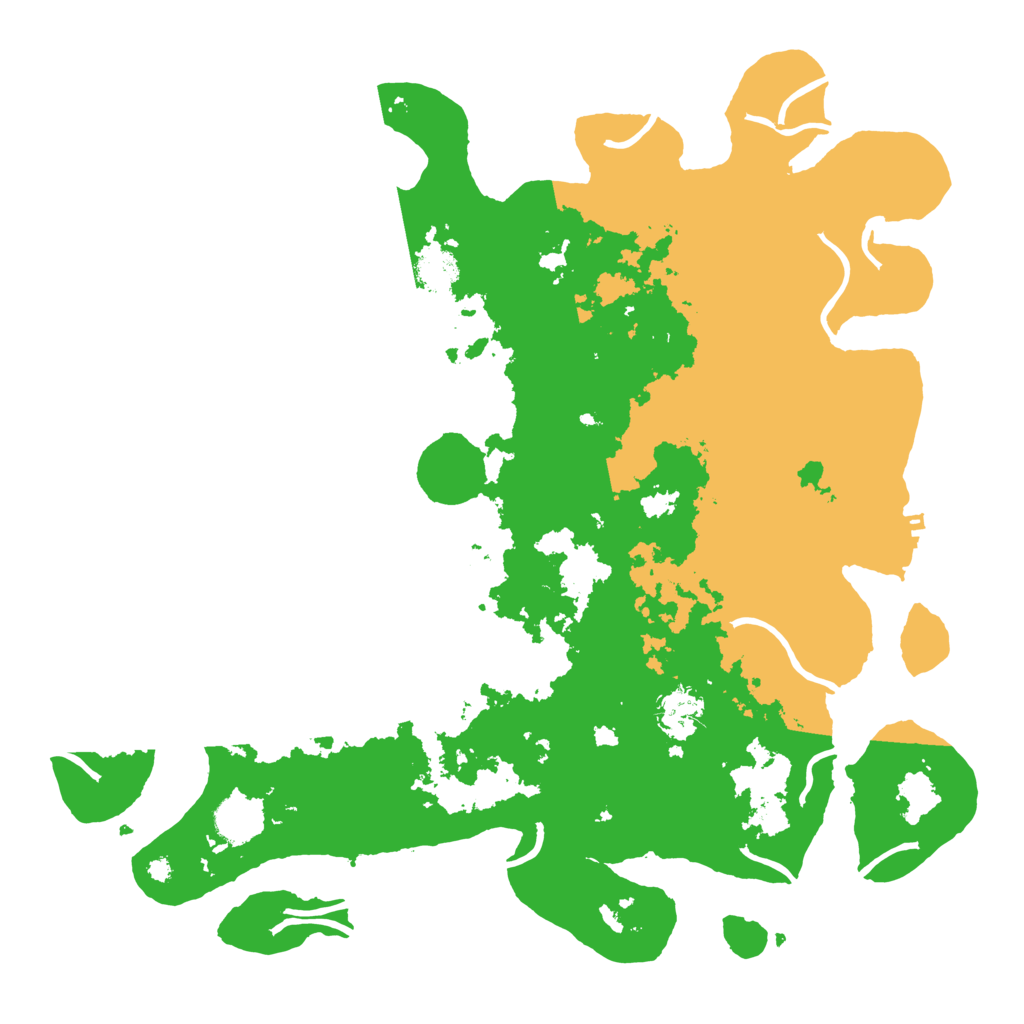 Biome Rust Map: Procedural Map, Size: 4000, Seed: 1496543346