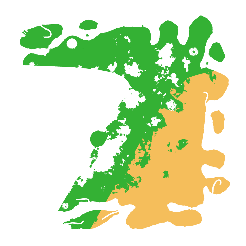 Biome Rust Map: Procedural Map, Size: 4250, Seed: 1191096634