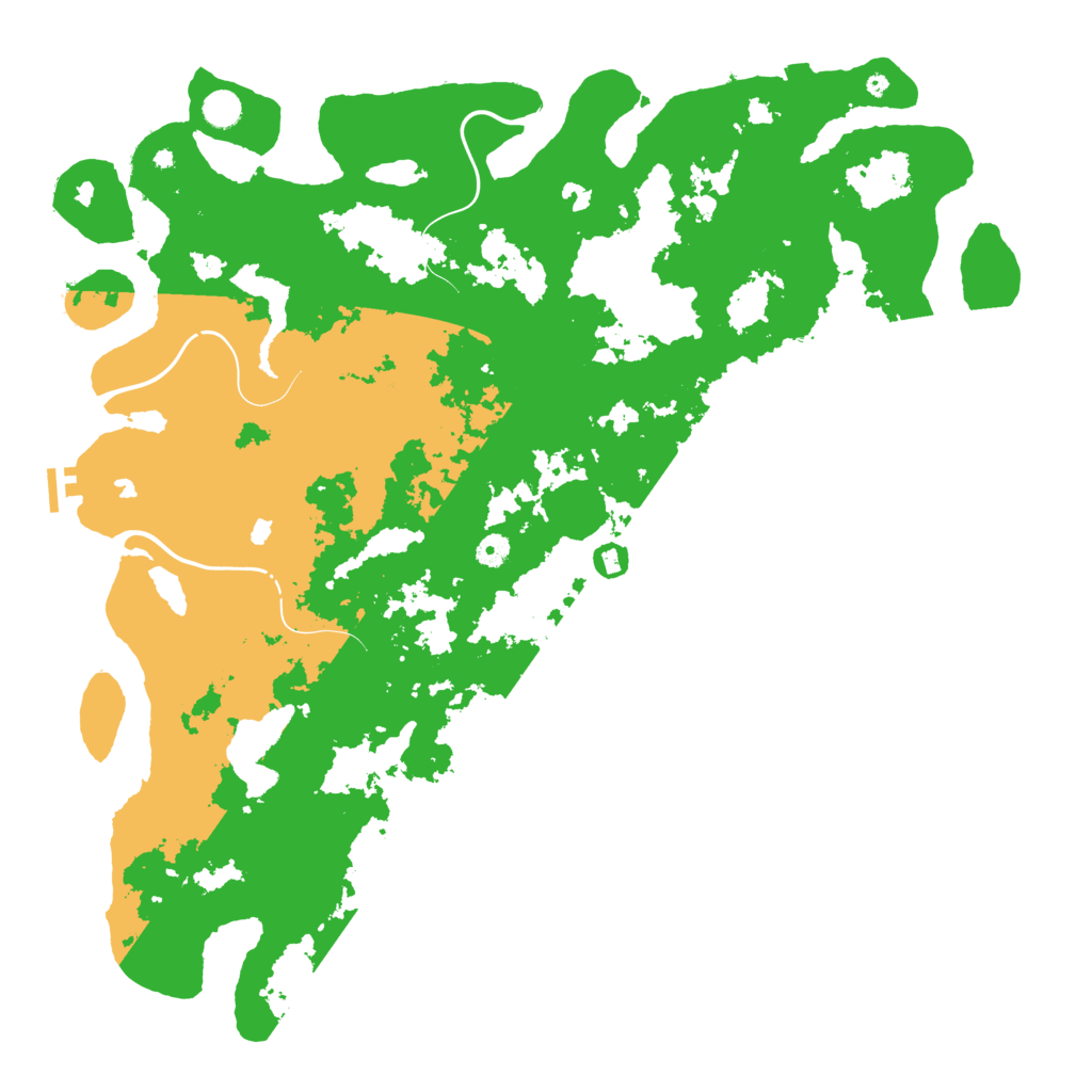 Biome Rust Map: Procedural Map, Size: 5000, Seed: 2142347249