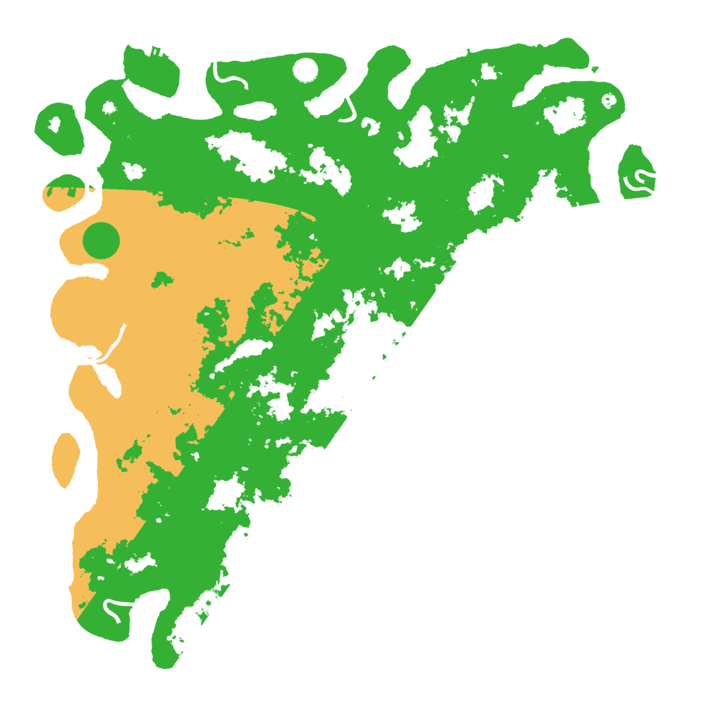 Biome Rust Map: Procedural Map, Size: 5000, Seed: 2142347249