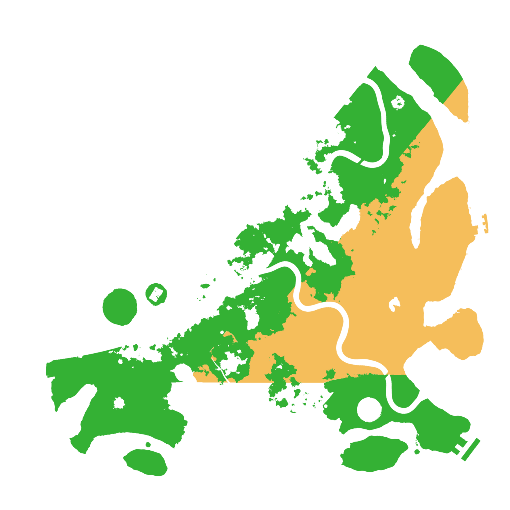 Biome Rust Map: Procedural Map, Size: 4000, Seed: 85