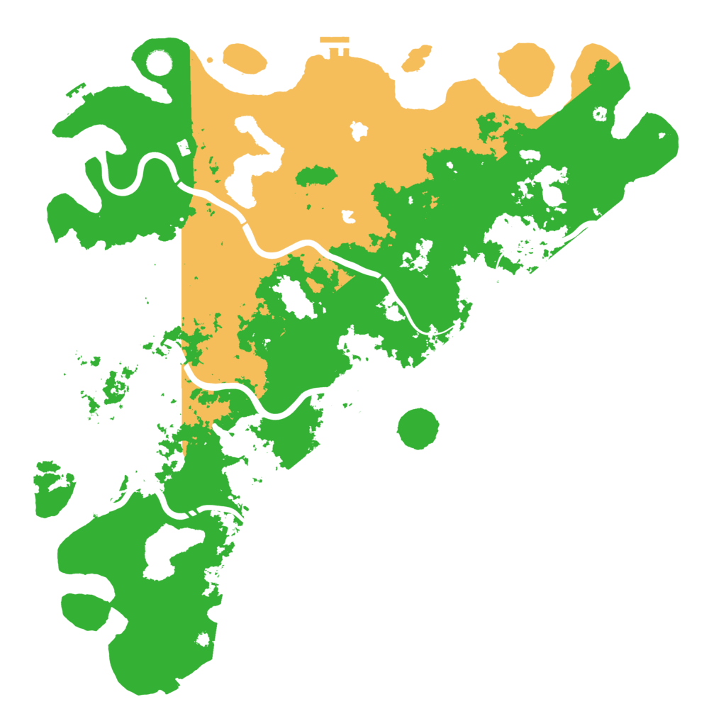 Biome Rust Map: Procedural Map, Size: 5000, Seed: 2064795468