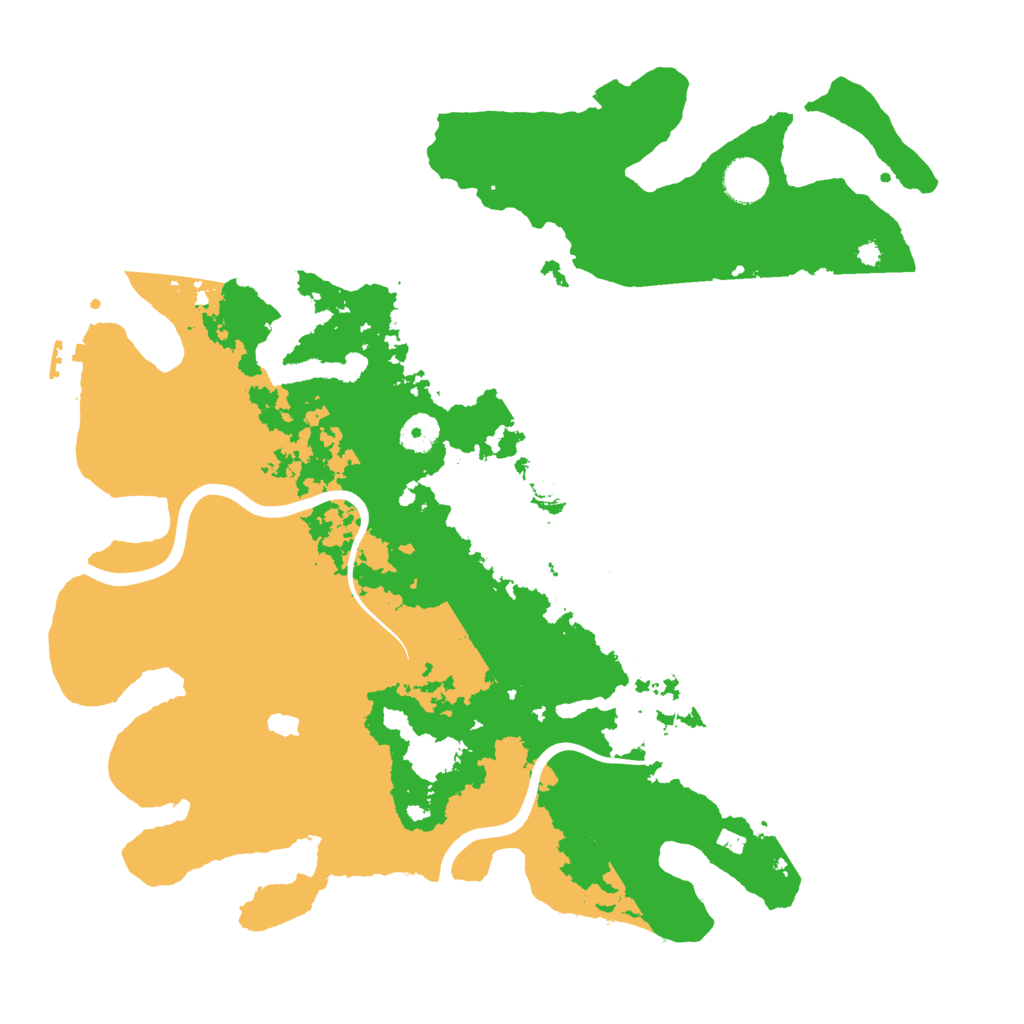 Biome Rust Map: Procedural Map, Size: 4000, Seed: 7878