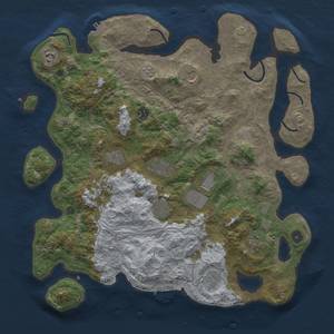 Thumbnail Rust Map: Procedural Map, Size: 4250, Seed: 471618605, 17 Monuments