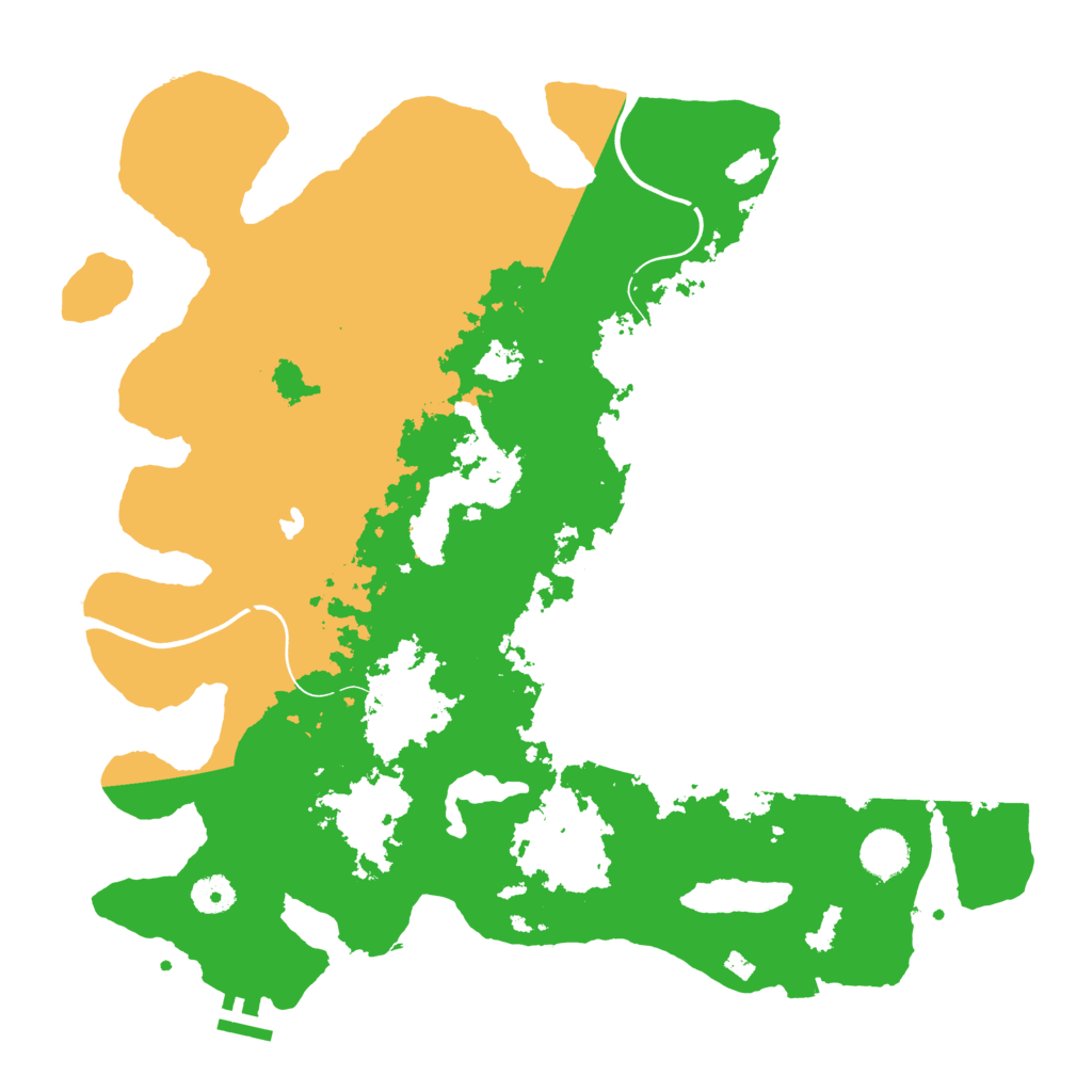 Biome Rust Map: Procedural Map, Size: 4000, Seed: 2072673865