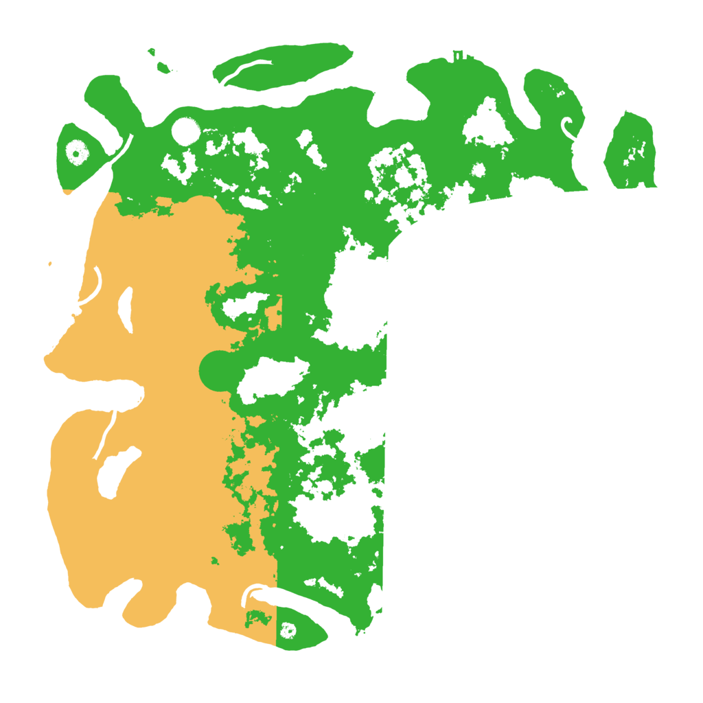 Biome Rust Map: Procedural Map, Size: 4500, Seed: 1217158813