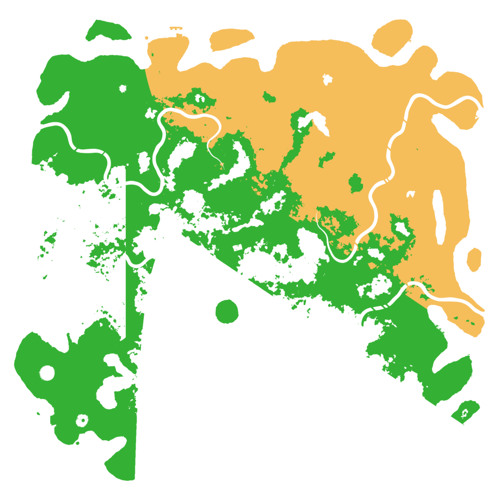 Biome Rust Map: Procedural Map, Size: 6000, Seed: 564331