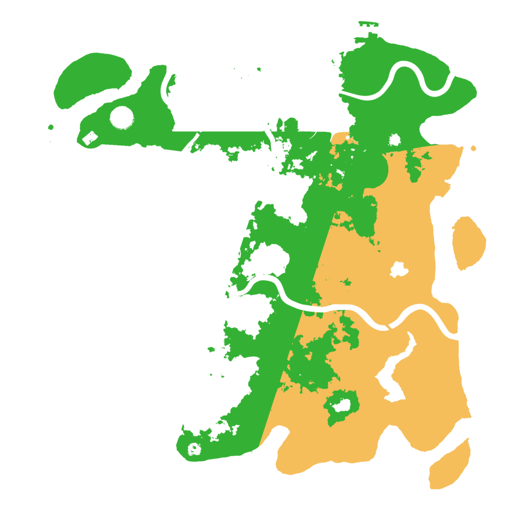 Biome Rust Map: Procedural Map, Size: 4000, Seed: 831213398
