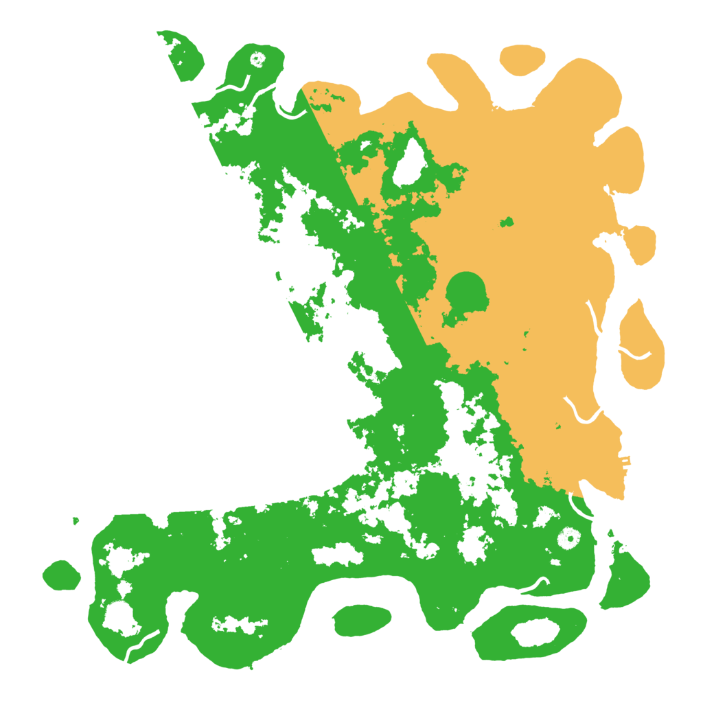 Biome Rust Map: Procedural Map, Size: 4800, Seed: 317728520