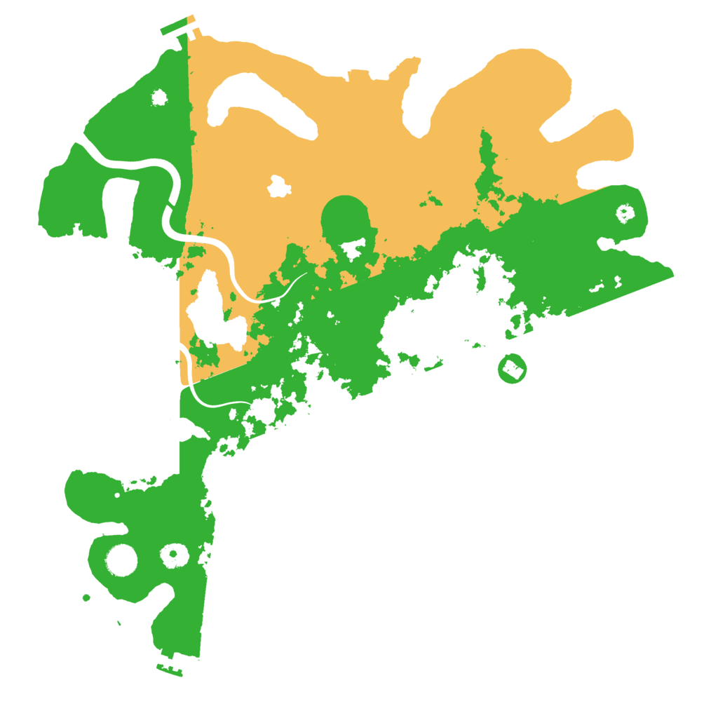 Biome Rust Map: Procedural Map, Size: 4000, Seed: 246033