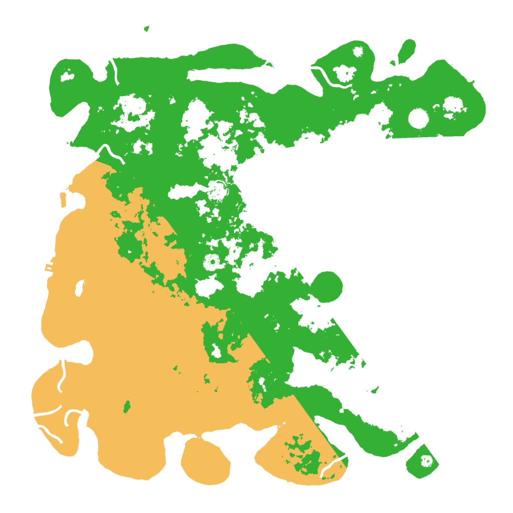 Biome Rust Map: Procedural Map, Size: 4500, Seed: 20208686