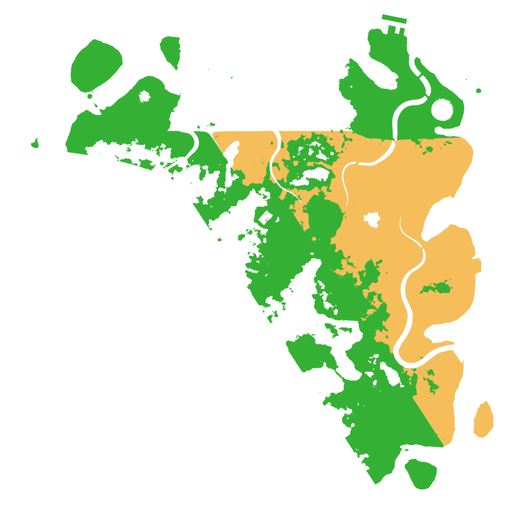 Biome Rust Map: Procedural Map, Size: 4250, Seed: 2131