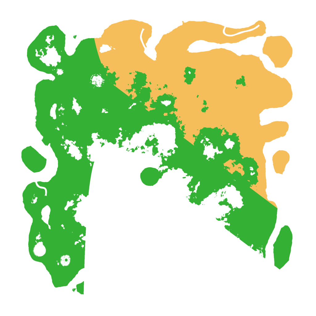 Biome Rust Map: Procedural Map, Size: 4500, Seed: 1437998240