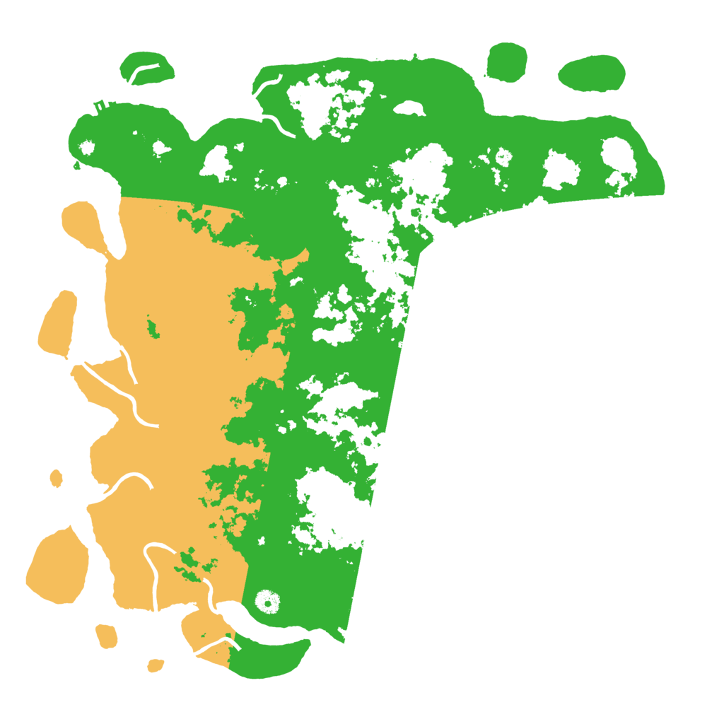 Biome Rust Map: Procedural Map, Size: 4500, Seed: 1688974256