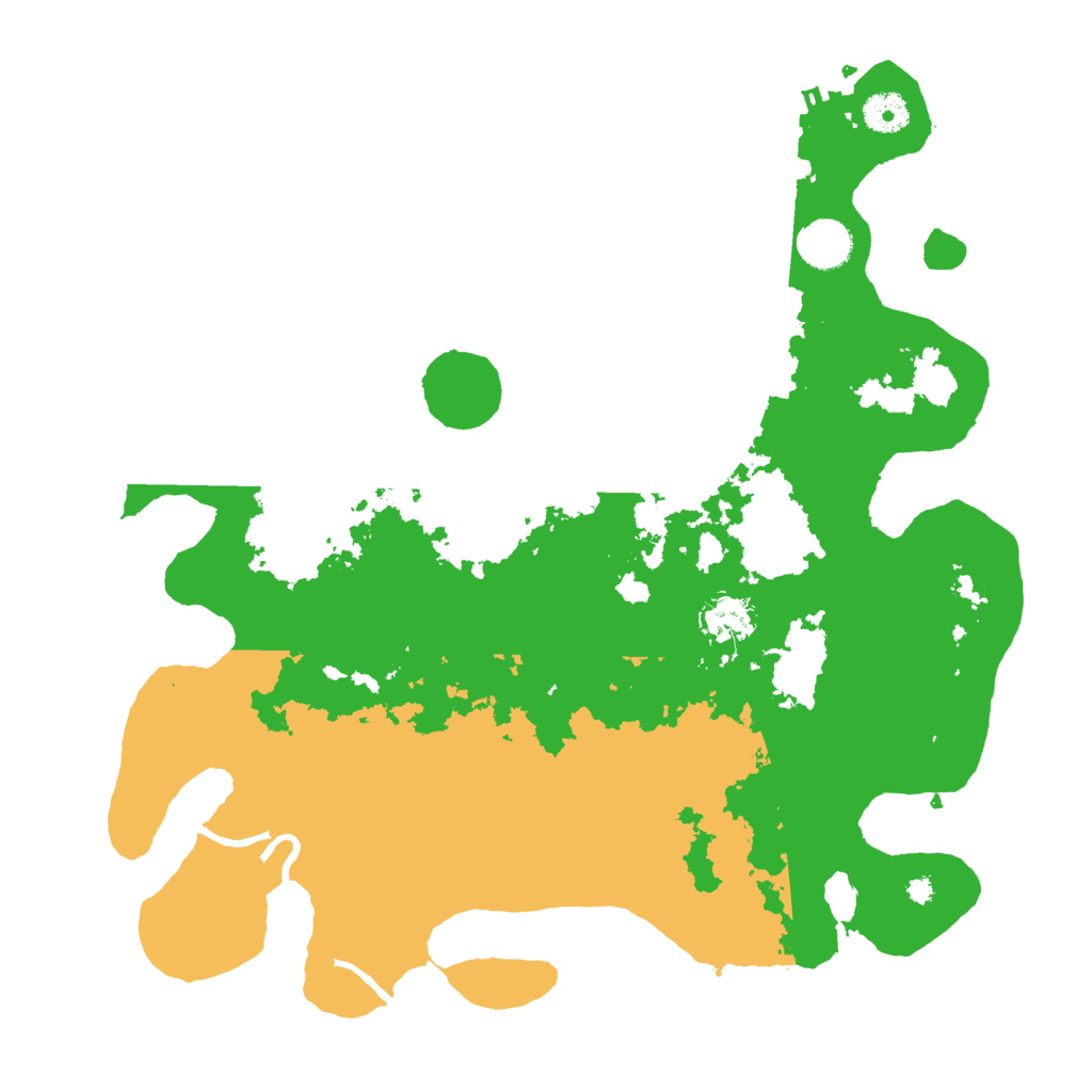 Biome Rust Map: Procedural Map, Size: 3800, Seed: 1500776984