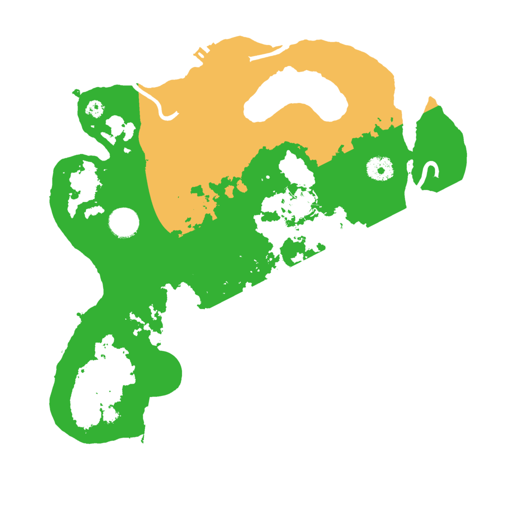 Biome Rust Map: Procedural Map, Size: 3000, Seed: 559687792