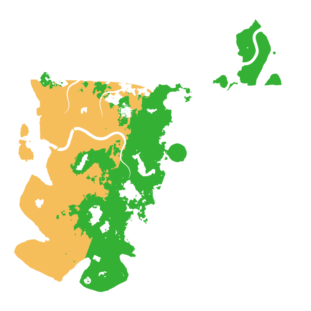 Biome Rust Map: Procedural Map, Size: 4500, Seed: 749745888