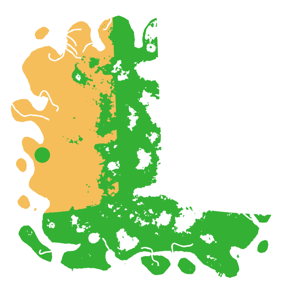 Biome Rust Map: Procedural Map, Size: 5000, Seed: 50700