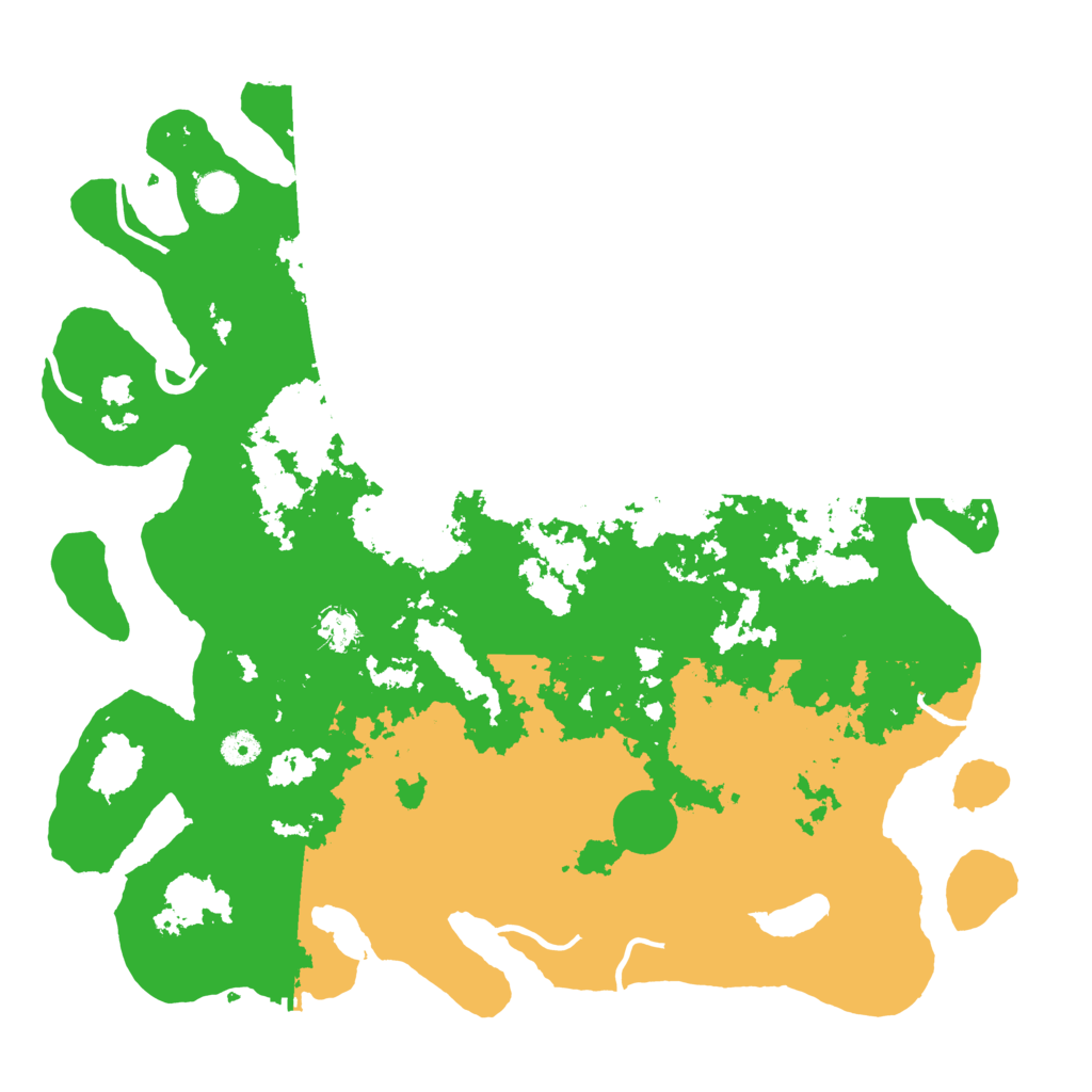 Biome Rust Map: Procedural Map, Size: 4500, Seed: 3225447