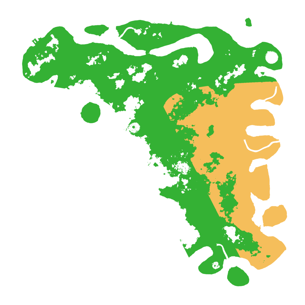 Biome Rust Map: Procedural Map, Size: 4311, Seed: 87677