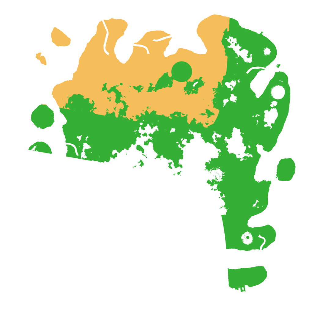 Biome Rust Map: Procedural Map, Size: 4000, Seed: 193346